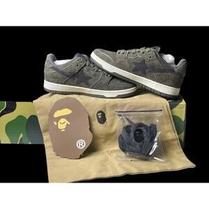 A Bathing Ape BAPE Sk8 Sta #3 Size 7 Men New in Box Never Worn with Dustbag